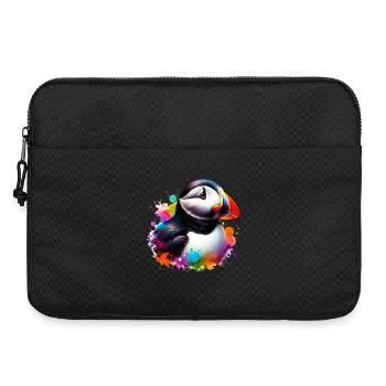 Papageitaucher - Laptoptasche 15" - Schwarz - Vorne