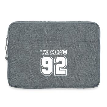 TECHNO 92 - Laptoptasche 15" - Grau meliert - Vorne