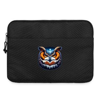 Eule - Laptoptasche 15" - Schwarz - Vorne