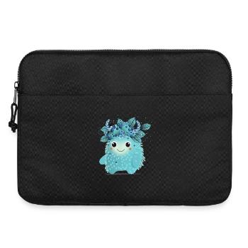 Niedliches Blaubeer-Monster – Fruchtig und verspie - Laptoptasche 15" - Schwarz - Vorne