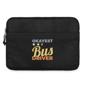 Chauffeur de bus moyen - Sacoche pour ordinateur portable 15 pouces - noir - Devant