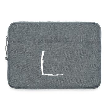 Half frame dirty white - Laptop bag 15" - heather grey - Front