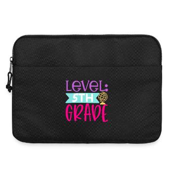 Stufe 5. Klasse - Laptoptasche 15" - Schwarz - Vorne