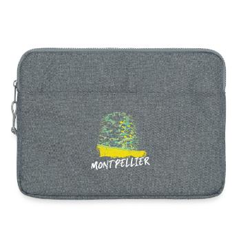 Montpellier Dynamische Farben in der Architektur - Laptoptasche 15" - Grau meliert - Vorne