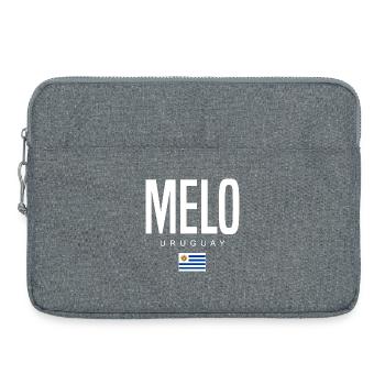 Melo Uruguay Uruguayen - Sacoche pour ordinateur portable 15 pouces - gris chiné - Devant