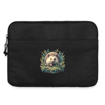 Hedgehog - Laptop bag 15" - black - Front