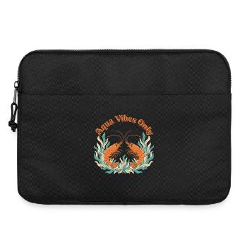 Aqua Vibes Only - Laptop bag 15" - black - Front