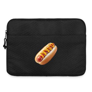 Hot Dog, Viennese Sausage, Sausage - Laptop bag 15" - black - Front