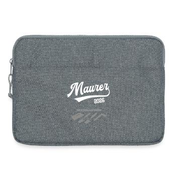 Bricklayer 2026 Apprenticeship Profession Masonry Trainee - Laptop bag 15" - heather grey - Front