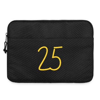 25 - Laptoptasche 15" - Schwarz - Vorne