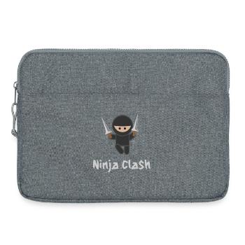 Ninja Fight Sport MMA - Laptoptasche 15" - Grau meliert - Vorne
