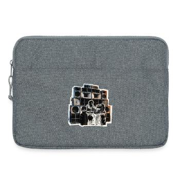 Dub Reggae Soundsystem Roots - Laptoptasche 15" - Grau meliert - Vorne