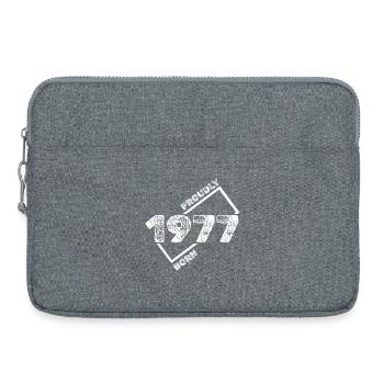 1977 - Laptoptasche 15" - Grau meliert - Vorne