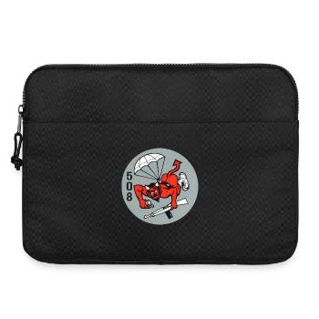 508th Airborne Division "Red Devils" from the Second - Laptop bag 15" - black - Front