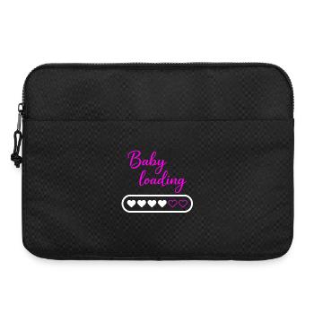 Baby loading - Laptop bag 15" - black - Front