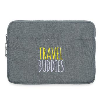 Travel Friends - Laptop bag 15" - heather grey - Front