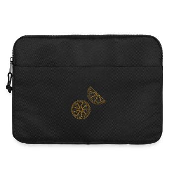 Orange Slice Retro Citrus Summer Aesthetic - Laptop bag 15" - black - Front