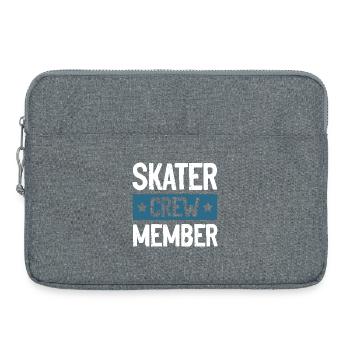 Skater Crew - Laptoptasche 15" - Grau meliert - Vorne