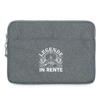 Legende Im Ruhestand Cap-Design - Laptoptasche 15" - Grau meliert - Vorne