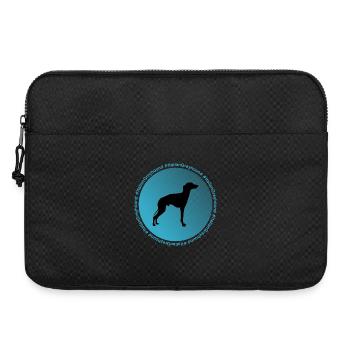 Lévrier italien - Sacoche pour ordinateur portable 15 pouces - noir - Devant