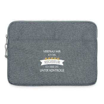 Vertrau mir Regisseur - Laptoptasche 15" - Grau meliert - Vorne