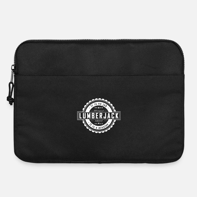 bûcheron - Sacoche pour ordinateur portable 15 pouces - noir