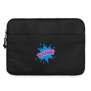 Un ballon Comiques avec un bang! - Sacoche pour ordinateur portable 15 pouces - noir - Devant