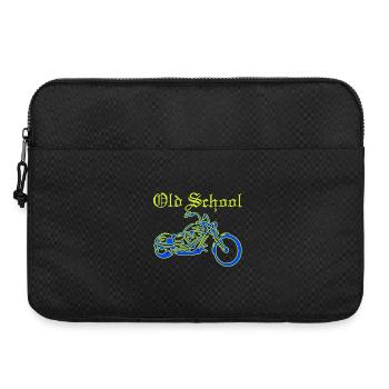 Motorrad, Roller, Moped - Laptoptasche 15" - Schwarz - Vorne