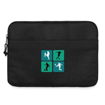 football - Laptop bag 15" - black - Front