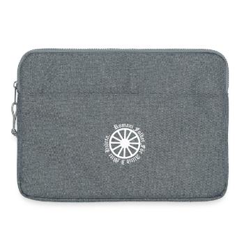 626878 2406639 lennyhjulromanifolketivit orig - Laptop bag 15" - heather grey - Front