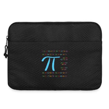 Pi with 110 decimal places - Laptop bag 15" - black - Front