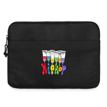 Hip Hop tubes - Sacoche pour ordinateur portable 15 pouces - noir - Devant