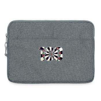 Fléchettes Fléchettes 180 Flèches Flèches Sports Gambling Vate - Sacoche pour ordinateur portable 15 pouces - gris chiné - Devant