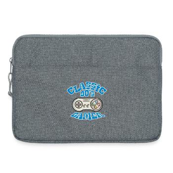 Game gambling gift - Laptop bag 15" - heather grey - Front