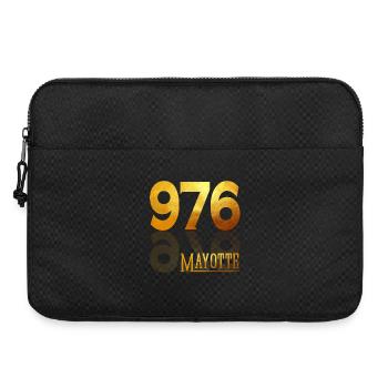 MAYOTTE - Sacoche pour ordinateur portable 15 pouces - noir - Devant