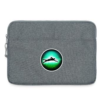 Schwimmen - Schwimmer - Laptoptasche 15" - Grau meliert - Vorne