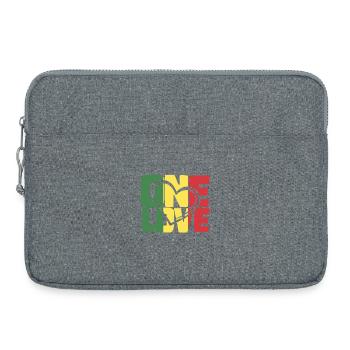 One Love Reggae Palette - Sacoche pour ordinateur portable 15 pouces - gris chiné - Devant