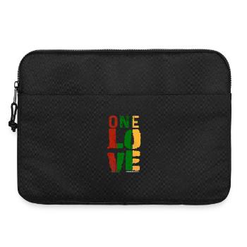 Ruban One Love Reggae - Sacoche pour ordinateur portable 15 pouces - noir - Devant