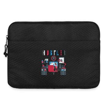 Bourreau de travail - Sacoche pour ordinateur portable 15 pouces - noir - Devant