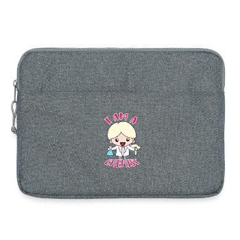 chimiste - Sacoche pour ordinateur portable 15 pouces - gris chiné - Devant