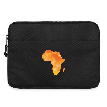 Map Africa - Laptop bag 15" - black - Front