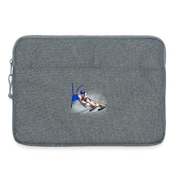 Ski - Sacoche pour ordinateur portable 15 pouces - gris chiné - Devant