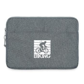 cycling - Laptop bag 15" - heather grey - Front