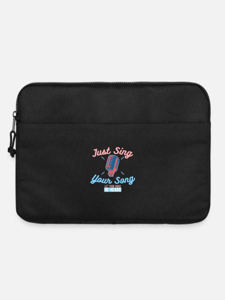 Karaoke - Laptoptasche 15" - Schwarz