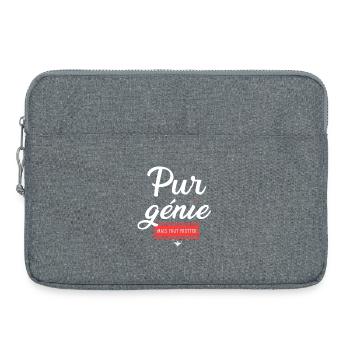 Humour and Emotion Chatastrophe - Laptop bag 15" - heather grey - Front