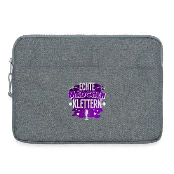 Klettern - Laptoptasche 15" - Grau meliert - Vorne