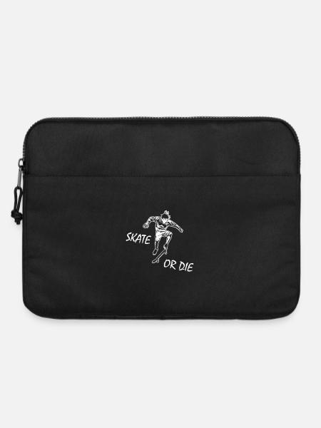 Skate Or Die - Laptoptasche 15" - Schwarz