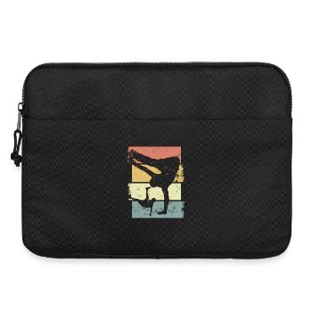 Breakdance - Laptoptasche 15" - Schwarz - Vorne