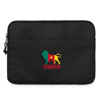 Lion du Cameroun - Sacoche pour ordinateur portable 15 pouces - noir - Devant