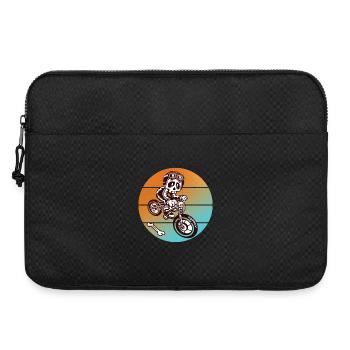 Skull skull bike - Sacoche pour ordinateur portable 15 pouces - noir - Devant